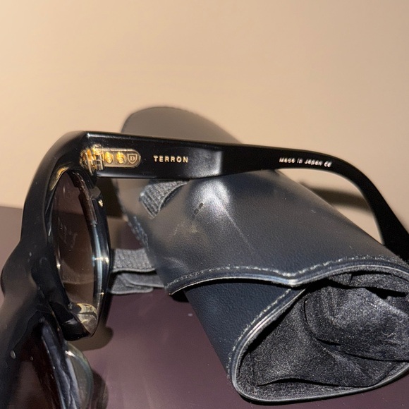 DITA Terron Black Oversized Cat-Eye Sunglasses with Case main image 10